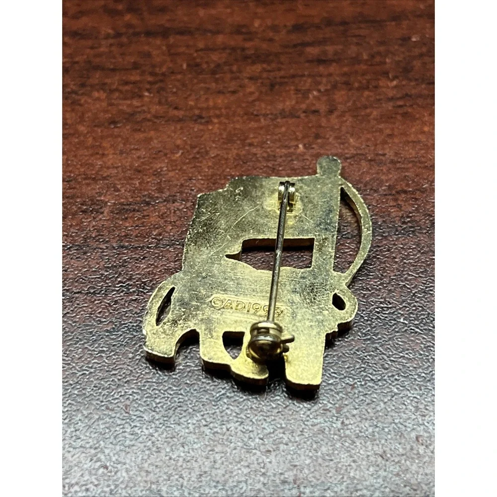 Vintage 2000 GOP Elephant Logo‎ Republican American Flag Lapel Hat Pin